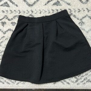 H&M Divided Black Skirt (Stretchable)